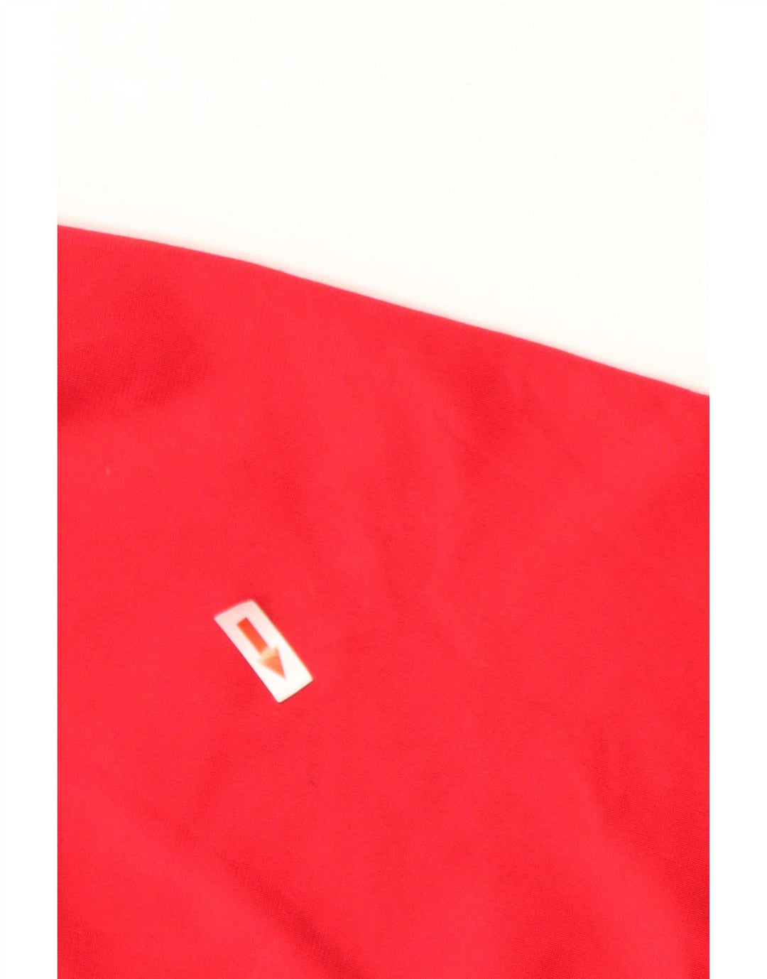 Giacca da ginnastica da uomo Fila XL in poliestere color block rosso