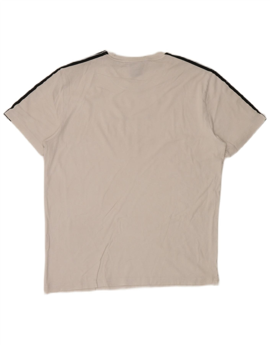Champion Herren-T-Shirt mit Grafik, Mittelweiß, Farbblock
