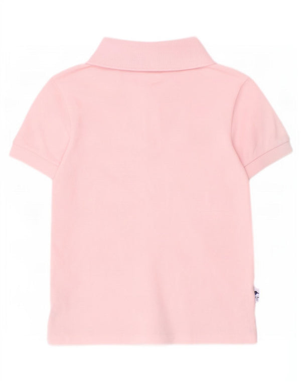 Lacoste Jungen-Poloshirt, 7–8 Jahre, rosa Baumwolle