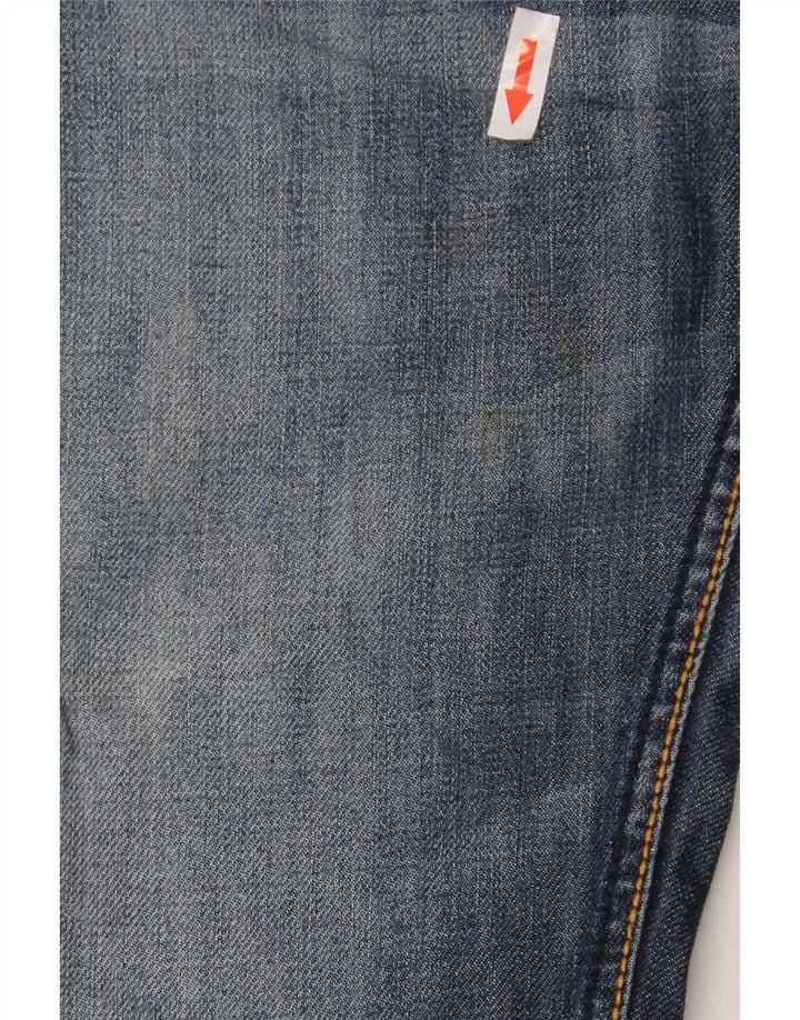 Desigual Mens Straight Jeans W30 L33 Blue Cotton