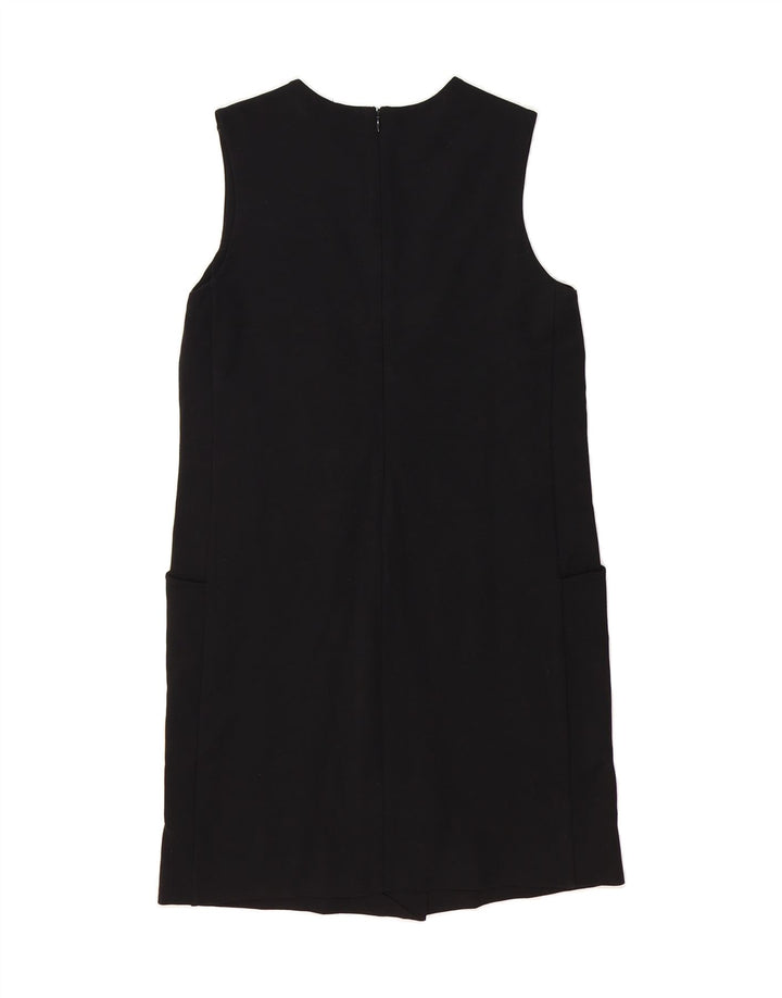 MANGO Womens Sleeveless Shift Dress UK 12 Medium Black Viscose Vintage Mango and Second-Hand Mango from Messina Hembry 
