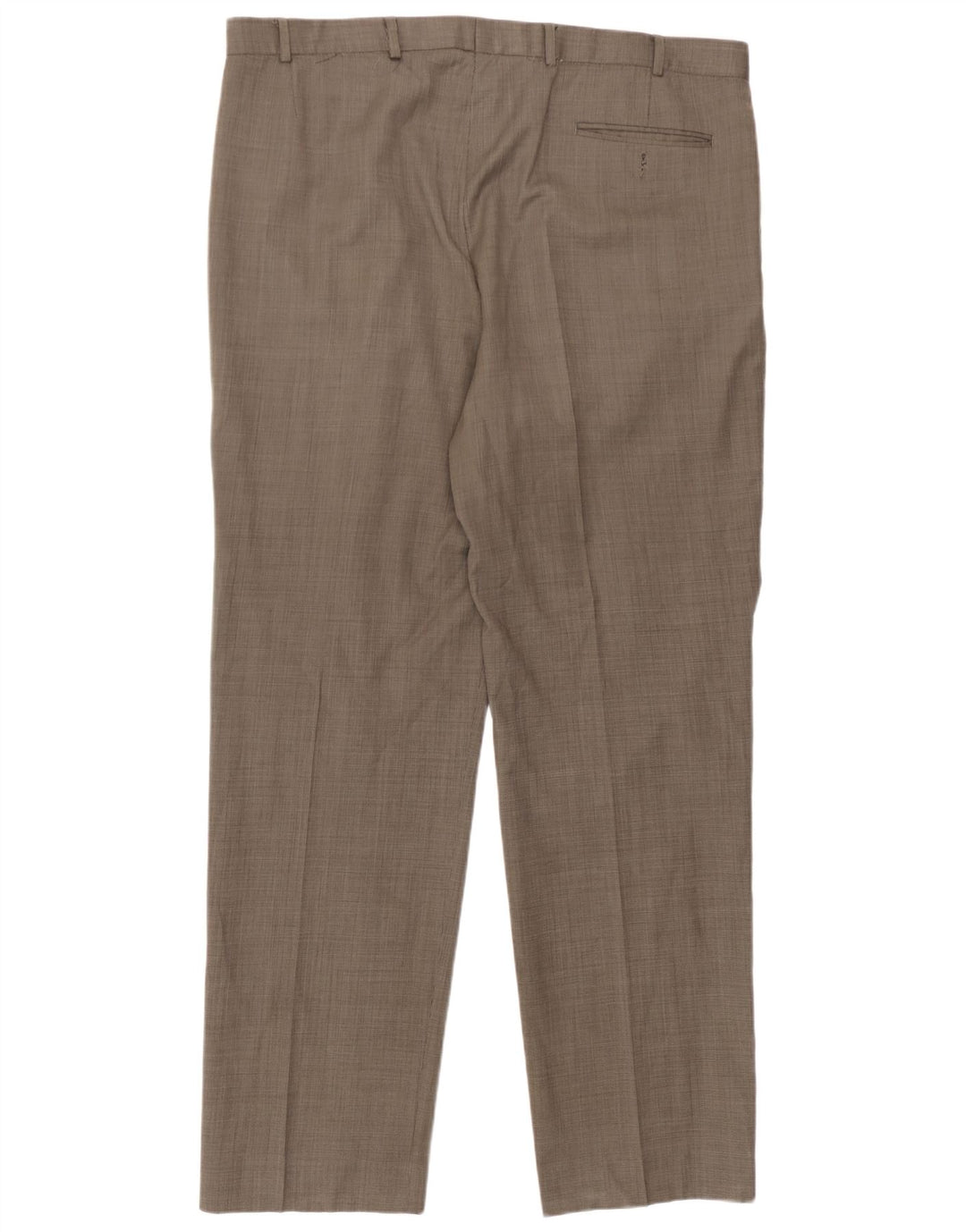 Marks & Spencer Mens Straight Suit Trousers W40 L32 Grey