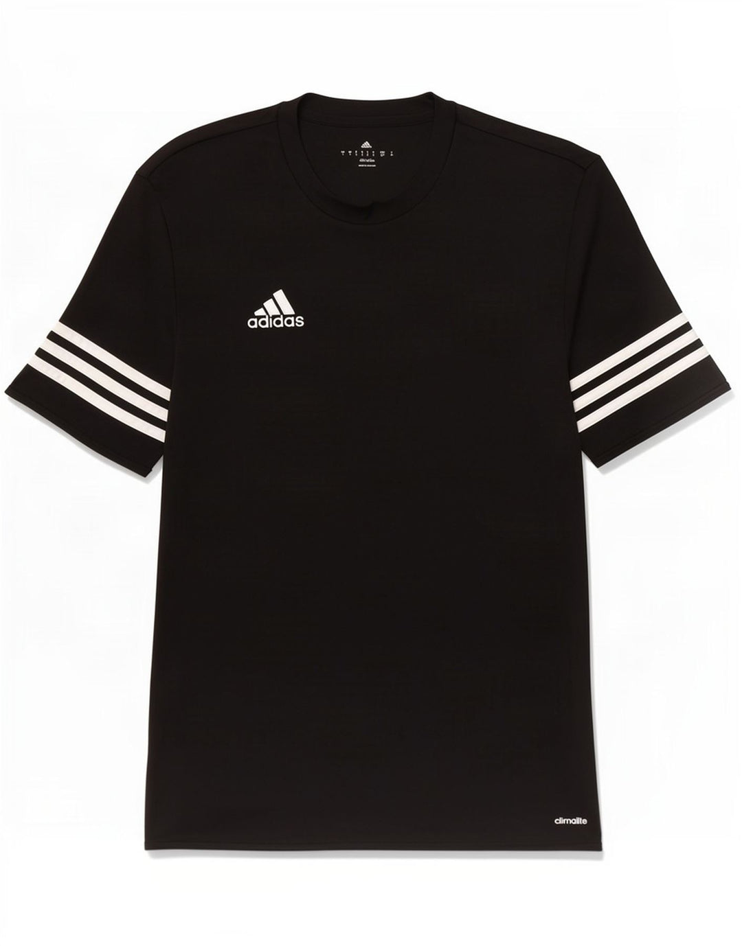 Adidas Herre Climalite T-Shirt Top Lille Sort Polyester