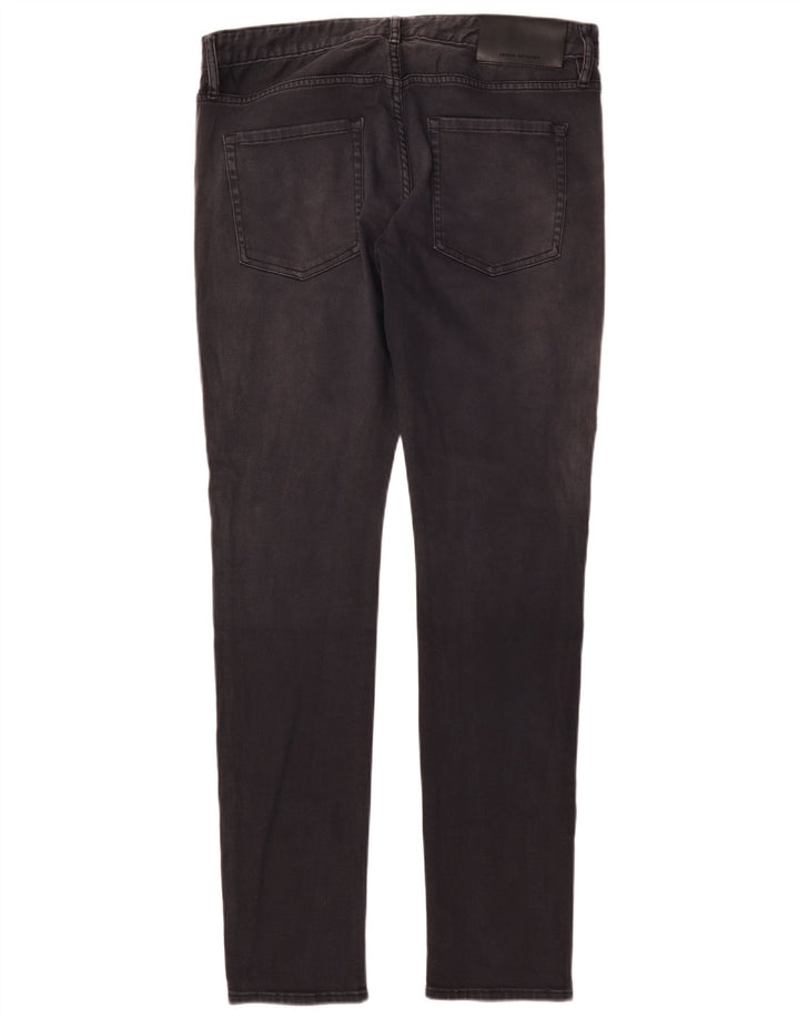 Armani Exchange Mens Slim Jeans W34 L33 Black Cotton