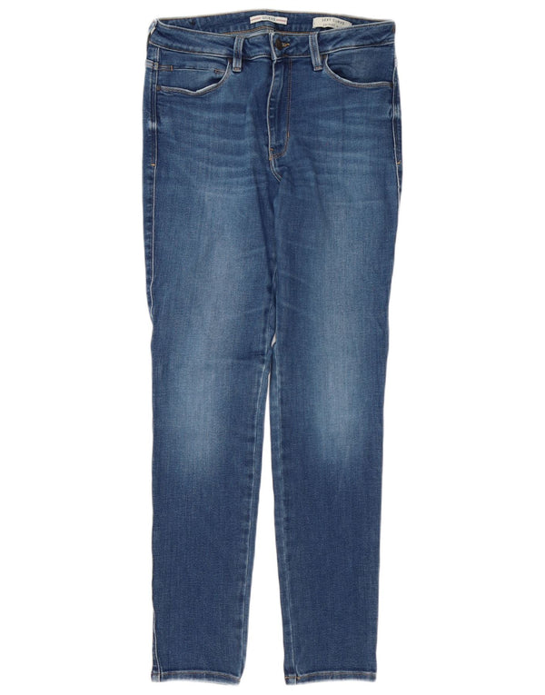 Guess Womens Curve Mid Rise Skinny Jeans W30 L30 Blue