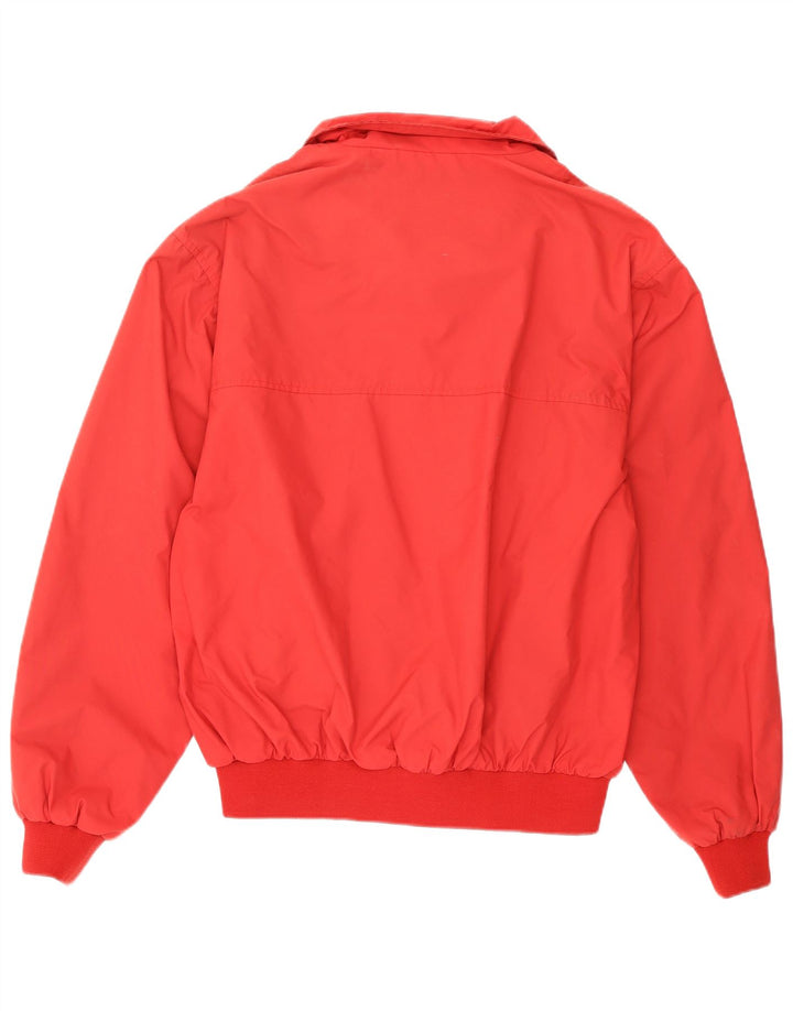 North Sails Mens Bomber Jacket UK 40 Large Red Polyamide