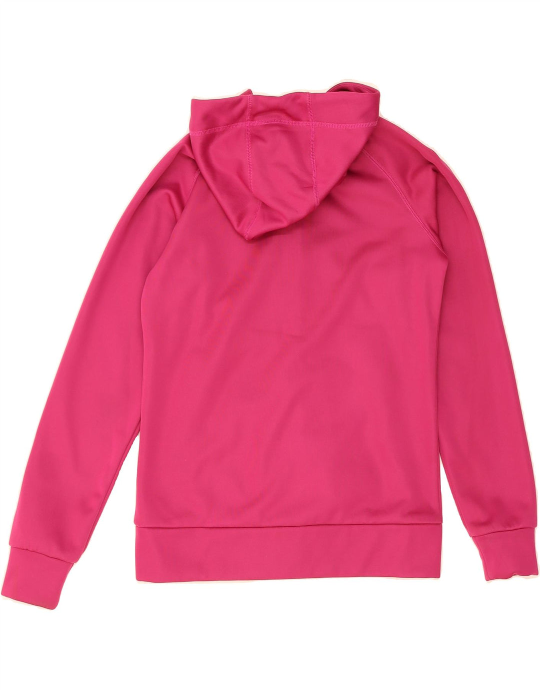 HUMMEL Womens Zip Hoodie Sweater UK 10 Small Pink Polyester Vintage Hummel and Second-Hand Hummel from Messina Hembry 