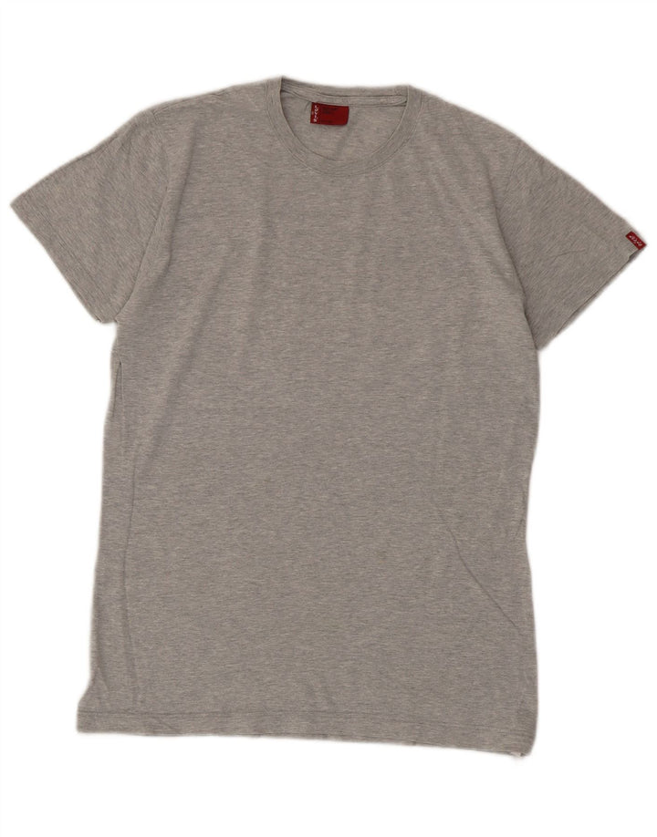 LEVI'S Mens T-Shirt Top Small Grey Flecked