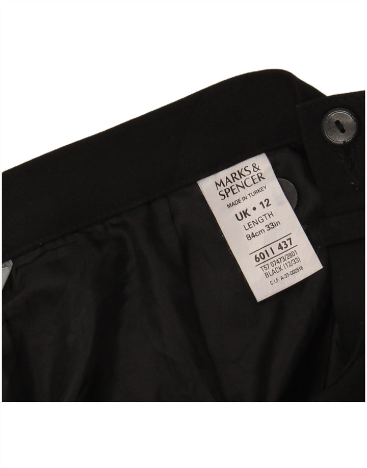 Marks & Spencer Womens Maxi Skirt UK 12 Medium W28  Black Polyester