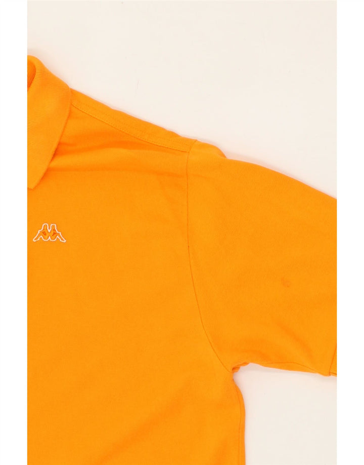 KAPPA Mens Polo Shirt Large Orange Cotton Vintage Kappa and Second-Hand Kappa from Messina Hembry 