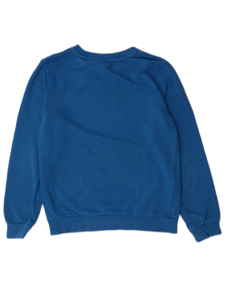 Puma Boys Graphic Sweatshirt Jumper 11-12 Years Blue