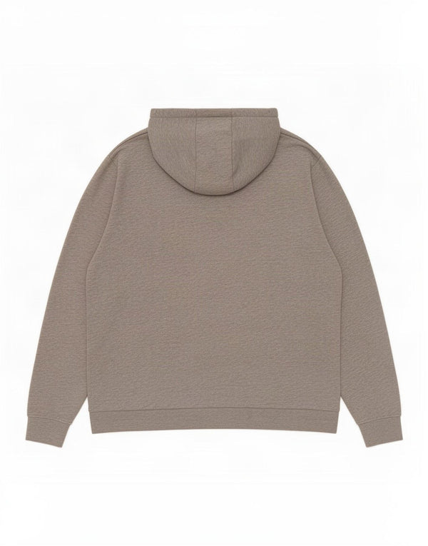 Asociación de Polo de EE. UU. Suéter con capucha y cremallera gráfica para mujer UK 20 2XL Algodón gris