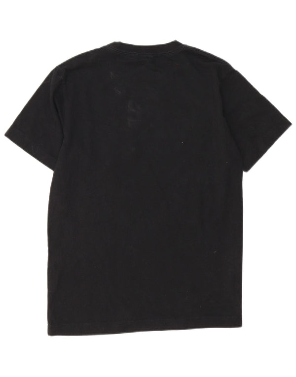 Champion Mens Graphic T-Shirt Top Small Black