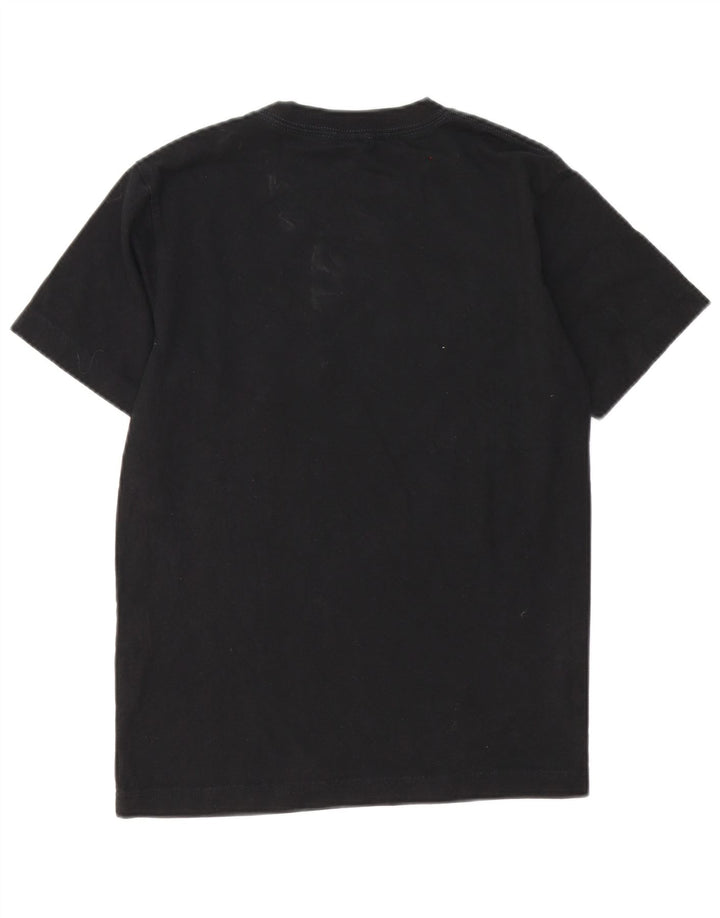 Champion Mens Graphic T-Shirt Top Small Black