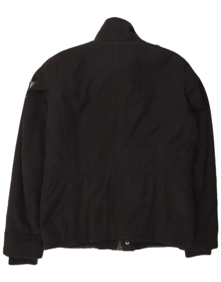 Bomboogie Veste utilitaire militaire pour homme UK 40 Large Noir Polyester
