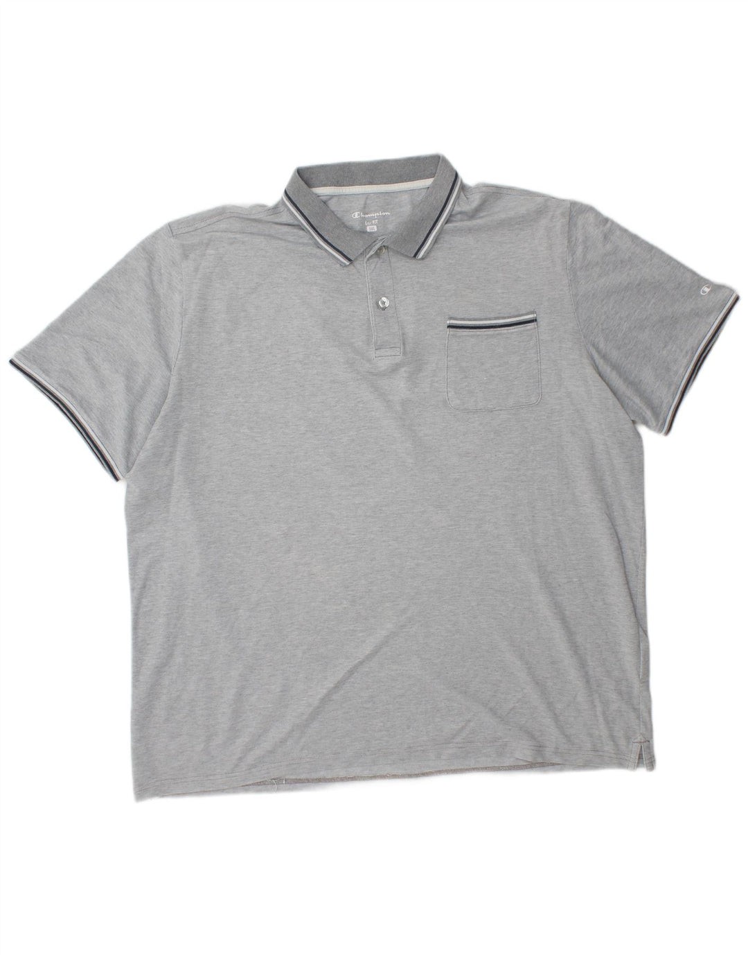 CHAMPION Mens Polo Shirt 3XL Grey