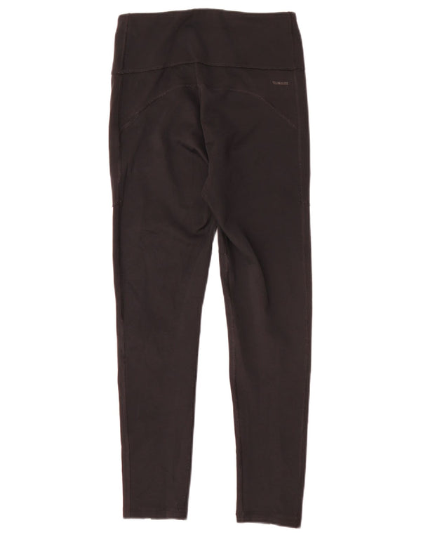 Adidas Womens Climalite Leggings UK 8/10 Small Black