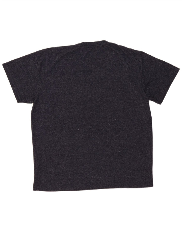 T-shirt Reebok da uomo Top XL poliestere chiazzato grigio