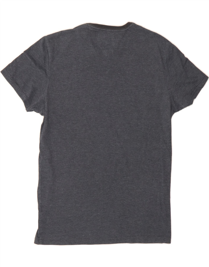 TOMMY HILFIGER Mens T-Shirt Top Small Grey Vintage Tommy Hilfiger and Second-Hand Tommy Hilfiger from Messina Hembry 
