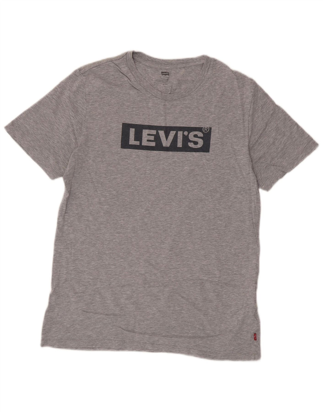 Tricou grafic pentru bărbați Levi's Top din bumbac gri mediu