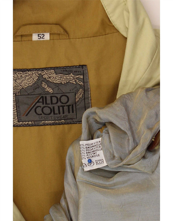 Męska kurtka bomberka Aldo Colitti IT 52 XL Khaki, poliester