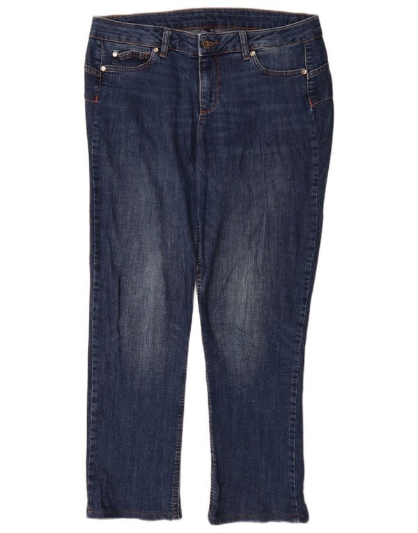 Liu Jo Damen Tapered Jeans W32 L29 Blau