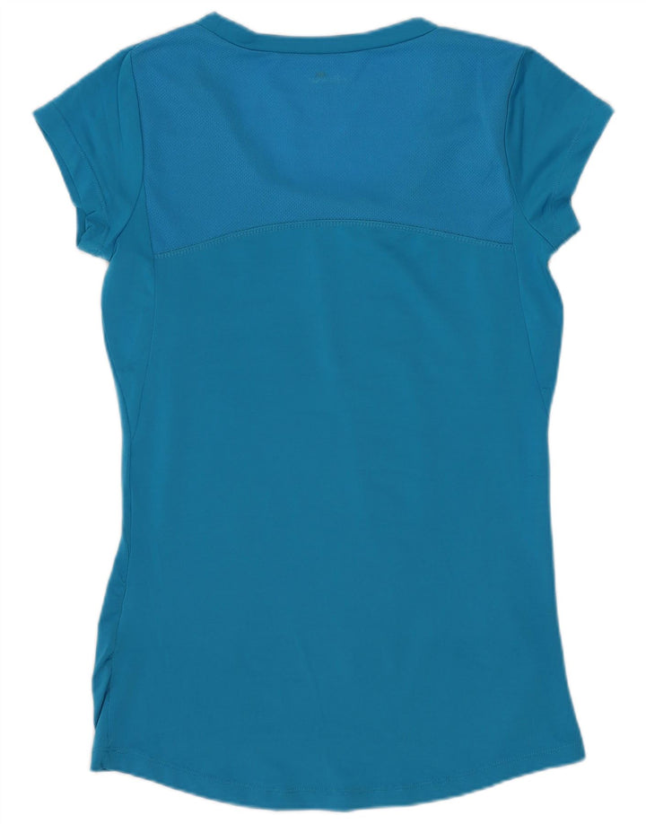 T-shirt da donna Ellesse Top UK 8 Small blu poliestere