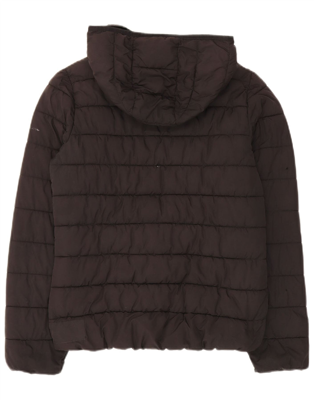 Giacca imbottita con cappuccio da donna Champion UK 10 piccola poliestere nero