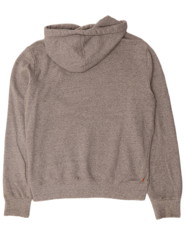 Superdry Mens Graphic Hoodie Jumper Large Grey Cotton