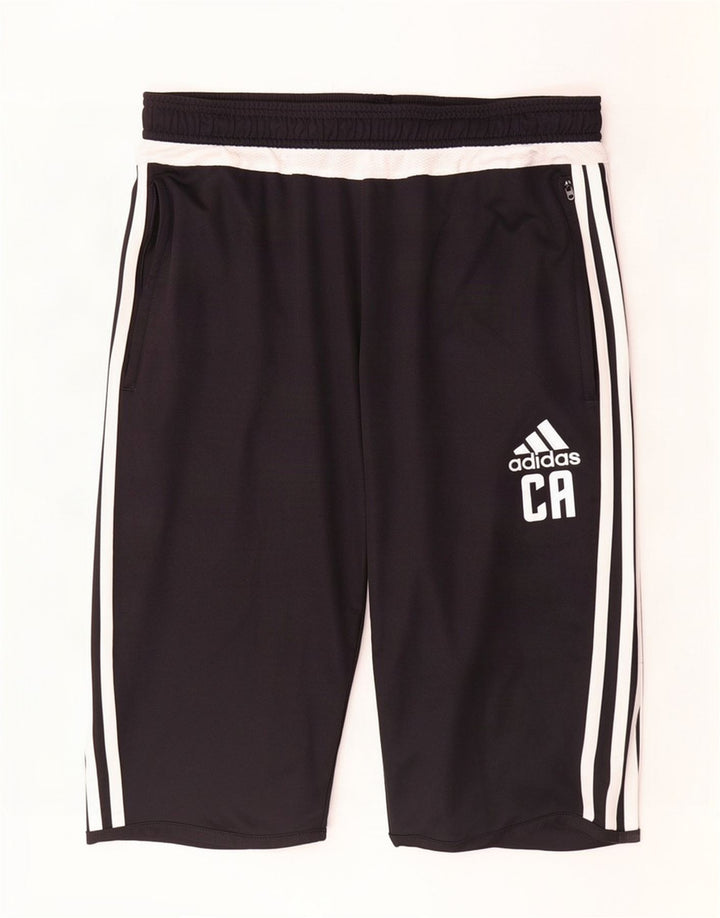 Męskie spodenki sportowe Adidas Climacool Graphic, średni czarny poliester