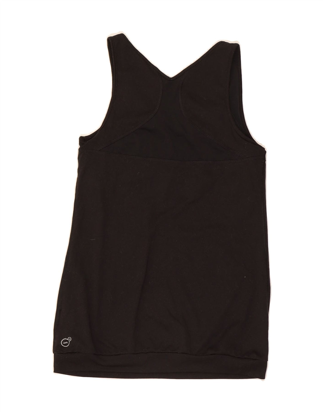 PUMA Womens Vest Top UK 10 Small Black Polyester Vintage Puma and Second-Hand Puma from Messina Hembry 
