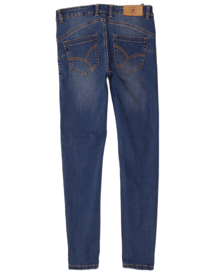 DACK'S Womens Slim Jeans IT 44 Medium W28 L28 Blue Cotton