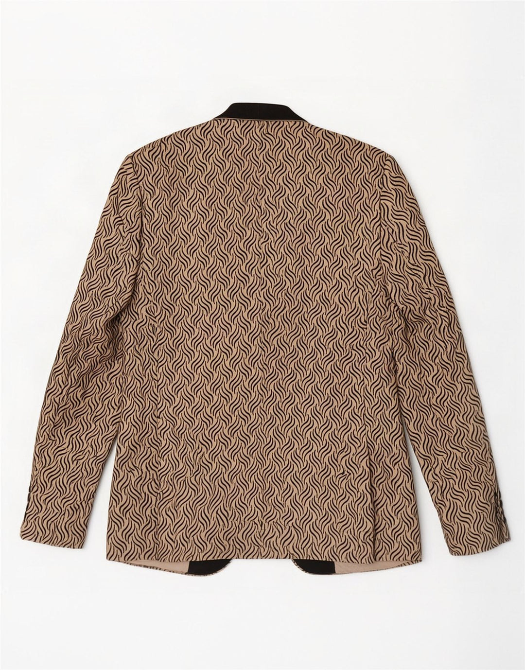Giacca blazer da donna a 1 bottone Daniel Gallotti IT 50 XL Beige geometrica