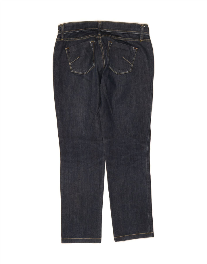 BENETTON Womens Slim Jeans W30 L28 Navy Blue Vintage Benetton and Second-Hand Benetton from Messina Hembry 