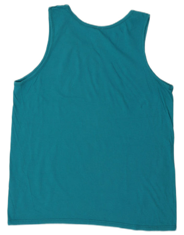 Kappa Mens Vest Top XL Blue Cotton
