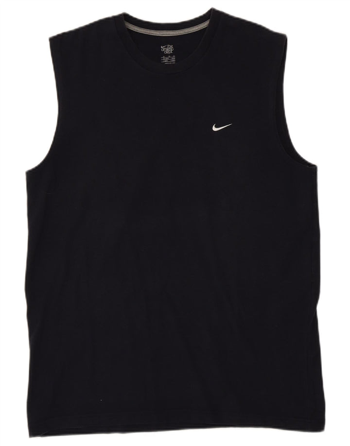 Nike Mens Vest Top UK 46/48 XL Navy Blue
