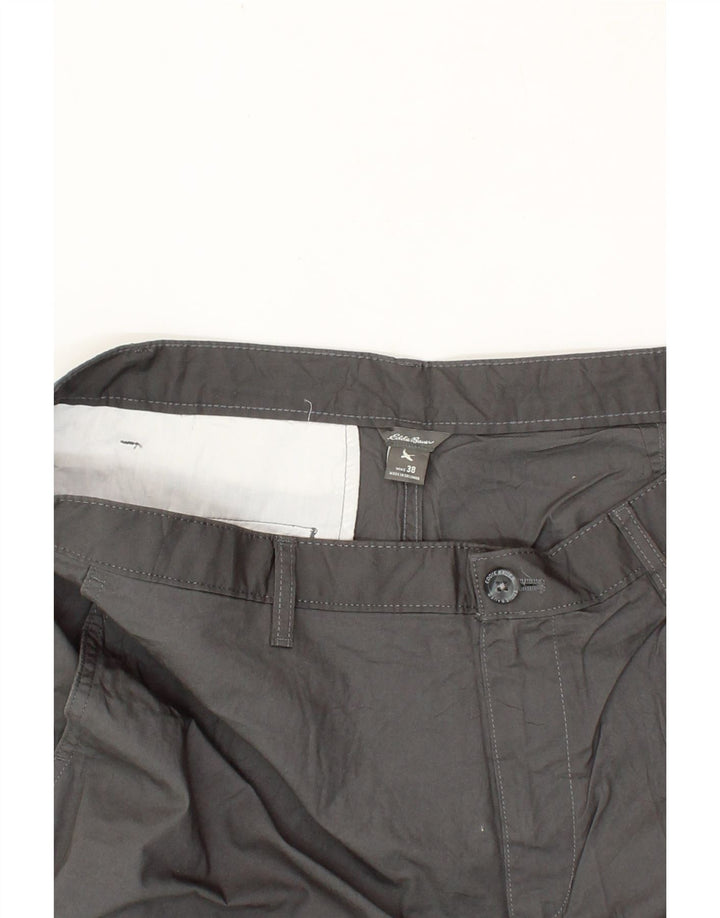 EDDIE BAUER Mens Chino Shorts W38 XL Grey Cotton Vintage Eddie Bauer and Second-Hand Eddie Bauer from Messina Hembry 