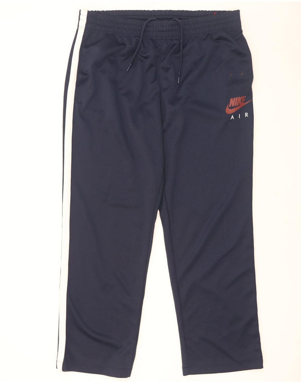 Pantalón de chándal Nike para hombre 2XL Azul marino Colorblock Poliéster