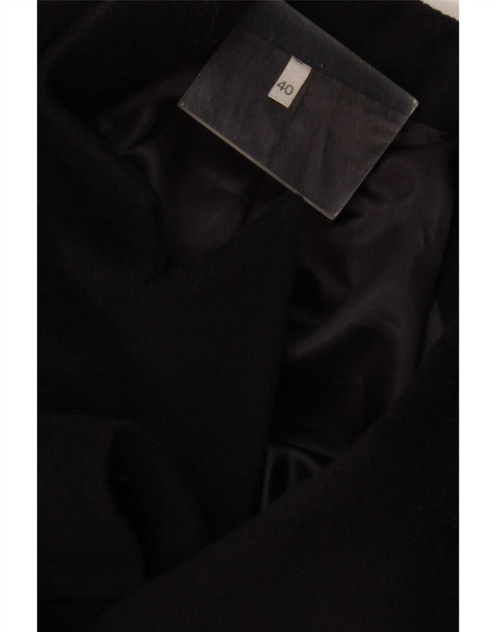 Vintage γυναικείο παλτό με διπλό στήθος EU 40 Medium Navy Blue