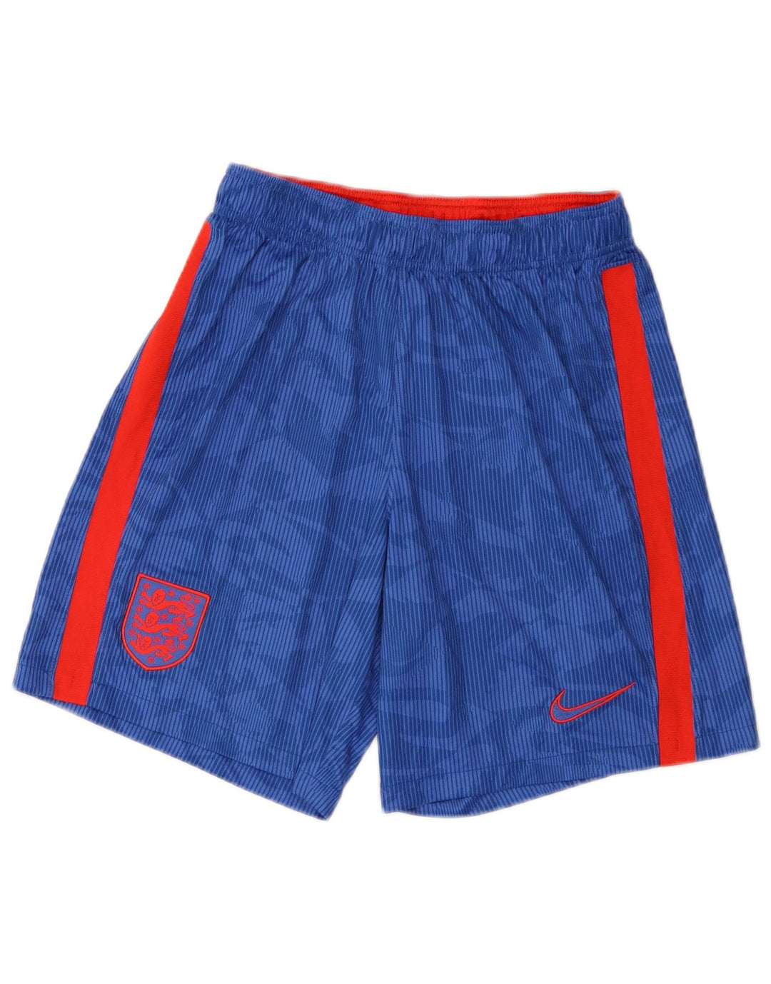 Nike Mens Dri Fit Abstract Pattern Sport Shorts Large Blue Colourblock