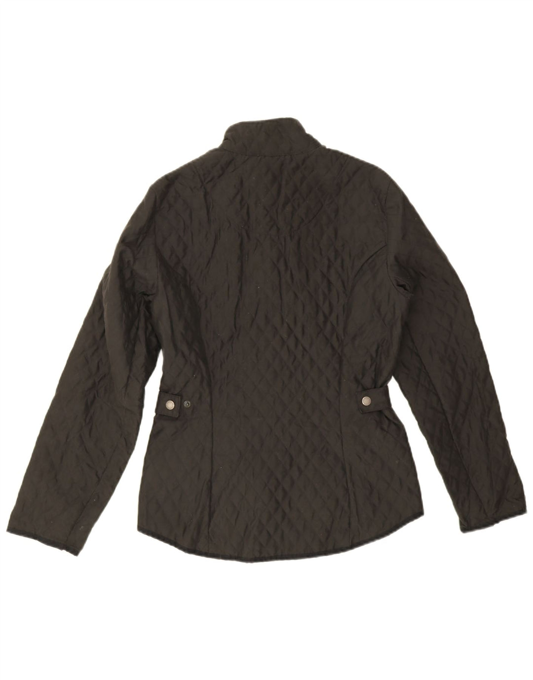 Damska pikowana kurtka Barbour UK 8, mała, czarna, poliester