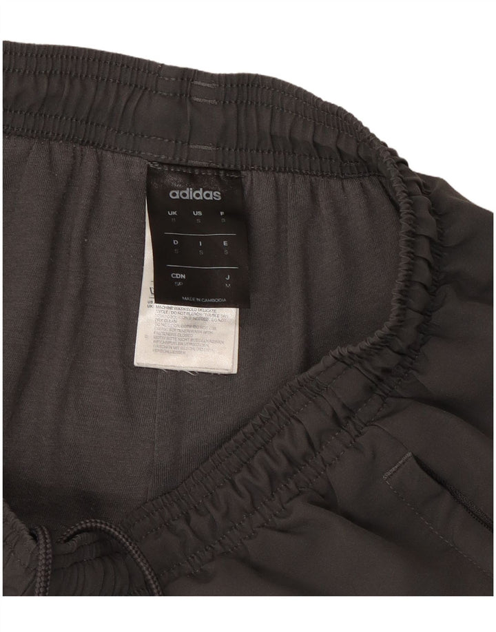 Adidas Mens Tracksuit Trousers Joggers Small Grey Polyester
