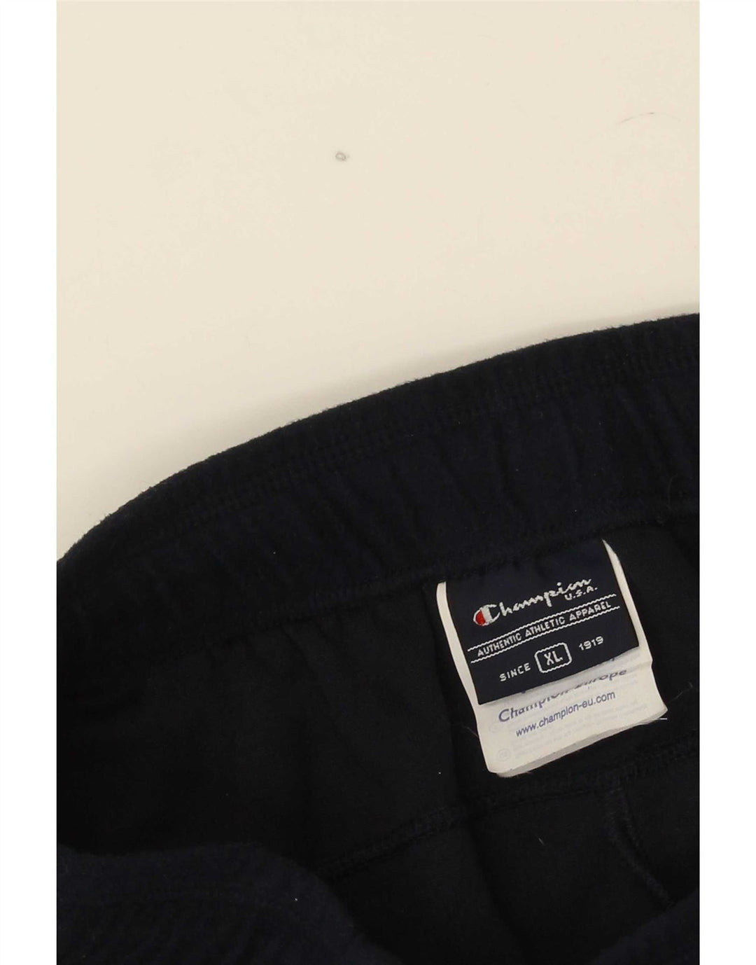 Champion Mens Tracksuit Trousers Joggers XL Navy Blue Polyester