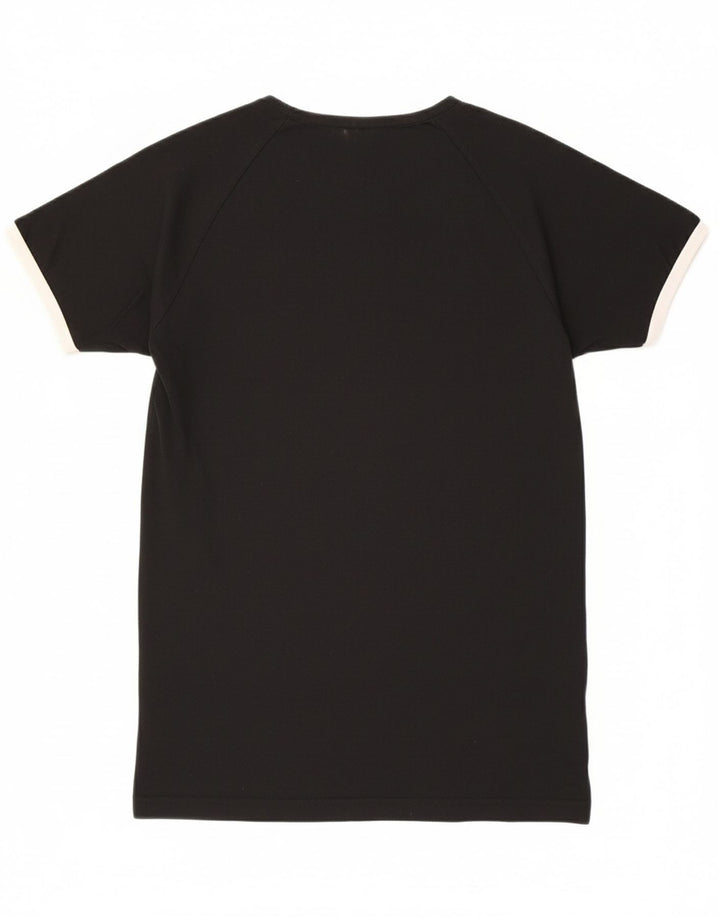 ADIDAS Mens T-Shirt Top Small Black Cotton Vintage Adidas and Second-Hand Adidas from Messina Hembry 