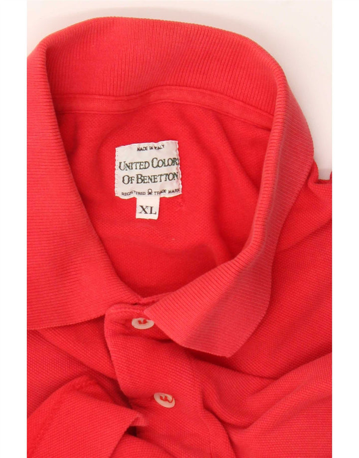 Benetton Polo Homme XL Rouge