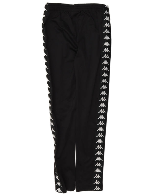 Kappa Pantalon de Survêtement Graphique Homme Petit Noir Polyester