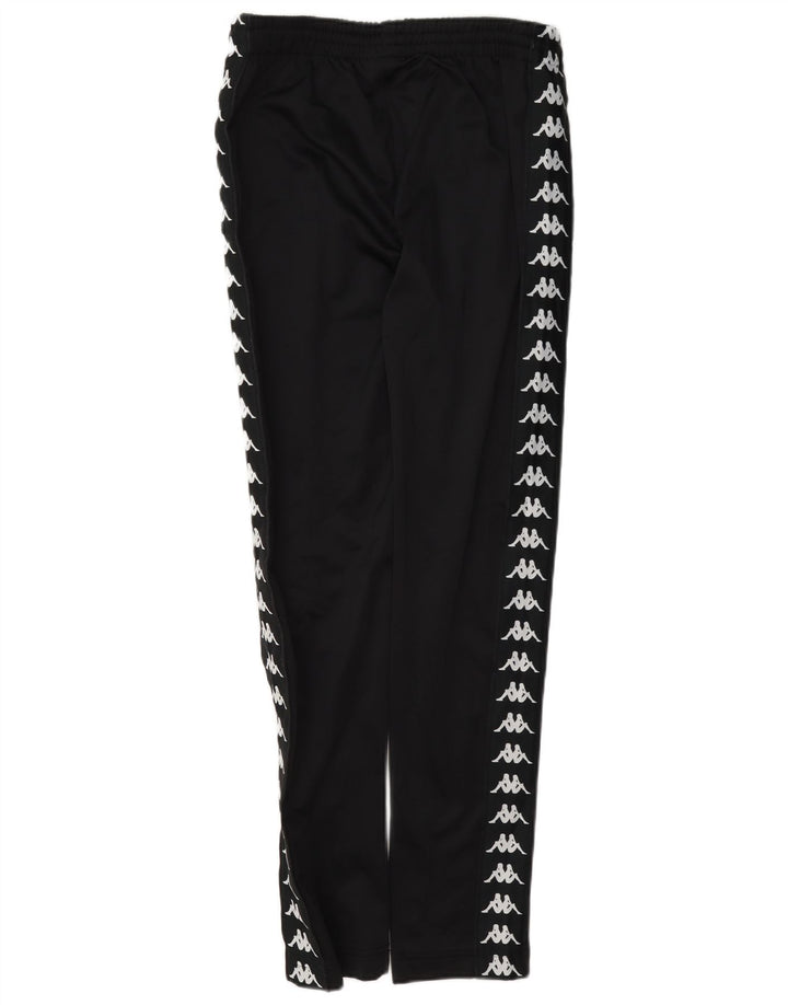Kappa Pantalon de Survêtement Graphique Homme Petit Noir Polyester