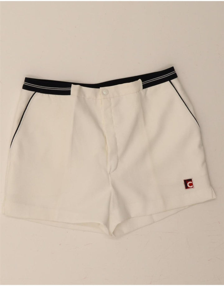 CAMPAGNOLO Womens Chino Shorts IT 50 XL W32 White Polyester Vintage Campagnolo and Second-Hand Campagnolo from Messina Hembry 