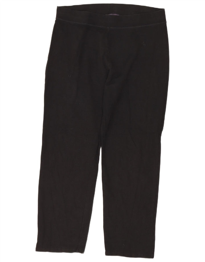 Marks & Spencer Womens Leggings UK 14 Large  Black Cotton