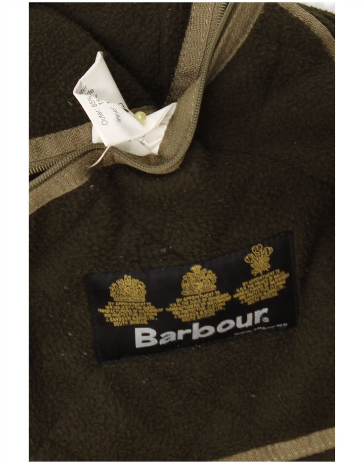 Barbour Herre quiltet jakke UK 42 XL Beige Polyester